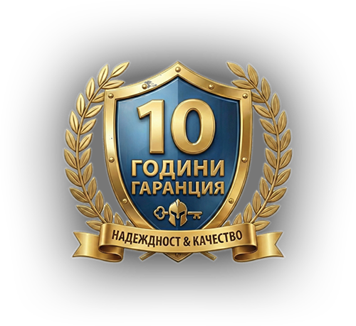 10 години писмена гаранция от Preventa