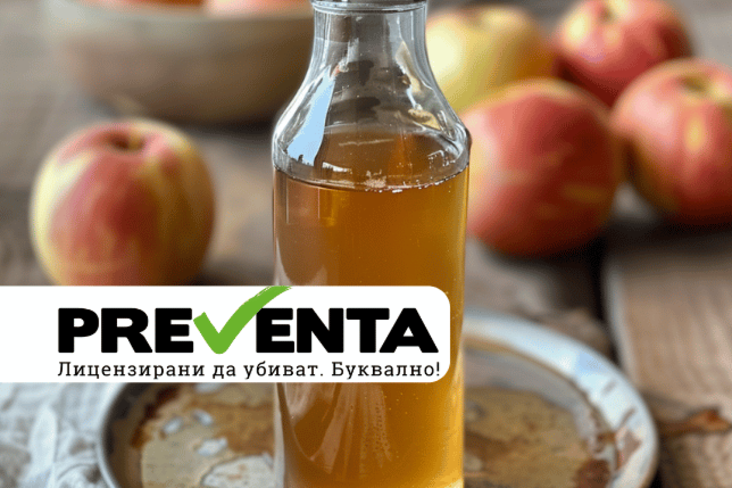 Ябълковият оцет - унищожителят на бълхи